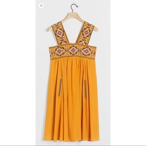 NWT Embroidered Swing Dress